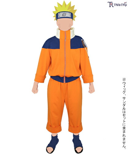 Naruto ナルト グッズ コスプレうずまきナルト 代韋編べべ書割り アニメ式 Mens M L 大きさ Cospa コスパ Daemlu Cl