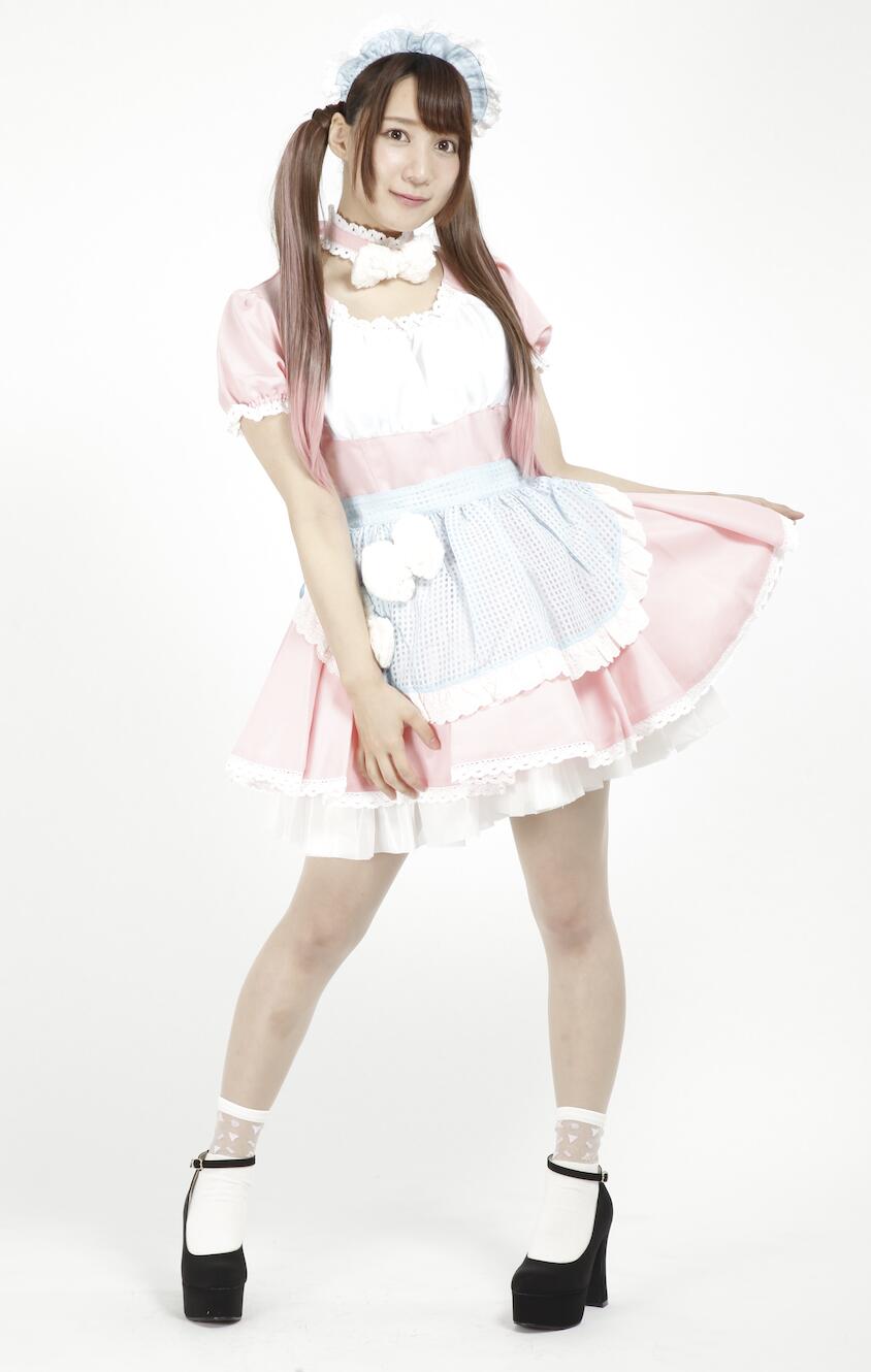 メイド服 ピンク 4点セット XXLサイズ 大きめ メンズ 男性 サイズ 男女兼用 コスプレ ハロウィン 仮装｜ALLCAM