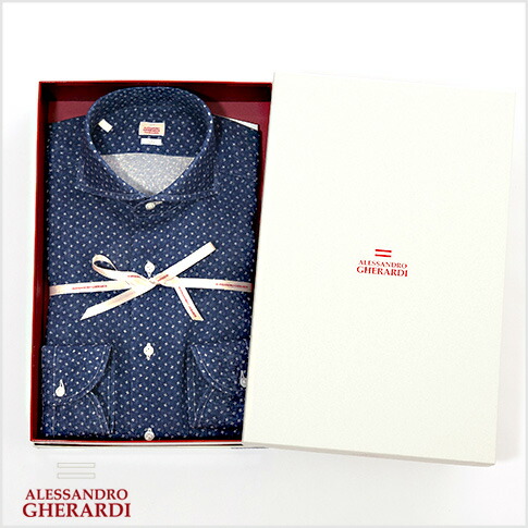 ALESSANDRO GHERARDI / アレッサンドロ ゲラルディ / 花柄刷り上げる リネン(麻)プルオーバー カッタウェイ SLIM FIT お手てお手伝いさん ドレスカジュアルシャツ ホリゾンタルワイド 米国海軍x白いことプルオーバー 5259-679