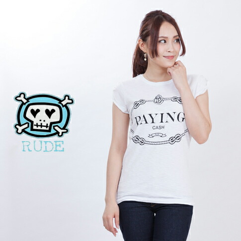 Rude ルード レディース 半袖 プリント Tシャツ WINGS l-wings 楽天市場】【クリアランスセール】【CLEARANCE】Rude ルード