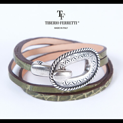 TIBERIO FERRETTI ティベリオフェレッティ ブレスレット 楽天市場】TIBERIO FERRETTI ティベリオフェレッティ 本クロコ