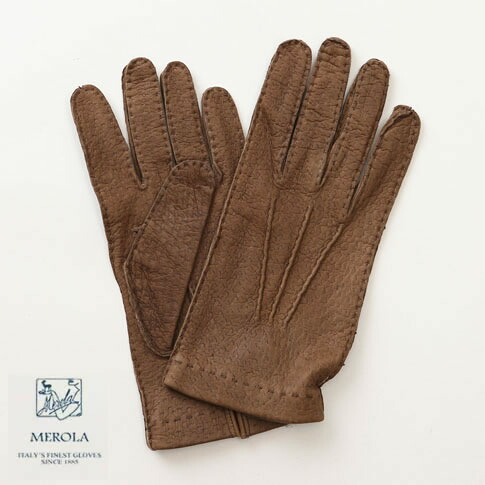 メローラ/MEROLA グローブ 国内定め事別注品 新作押さえるメローラグローブ ソフトペッカリーグローブ MEROLA GLOVES PECARY メローラグローブ お手てお手伝いさん TAUPE トープ（グレージュ） ME829001-17