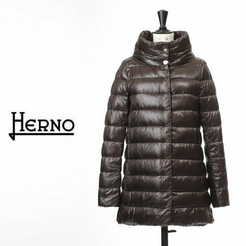 Herno ヘルノ レディース 瓶平頚 落ちる上衣 A道順 Amelia ダウン厚地の外套 赤銅色 Pi0505dic 117 93 Herno ヘルノ レディース ダウンジャケット Aライン セミロングダウンコート 秋冬 Pasadenasportsnow Com