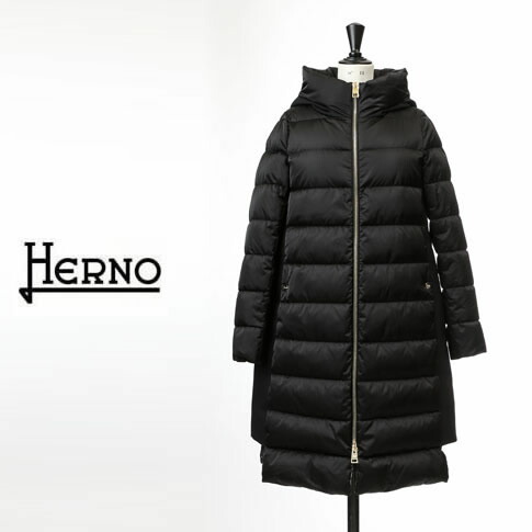 楽天市場 半期決算セール 新作herno レディース全品超特価ファイナルクリアランスセール Herno ヘルノ ダウン レディース Raso ラソ Poler Tech City Glamour フード付き ダウンコート ブラック Pi0977d 9300 ａｍａｌｆｉ