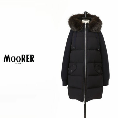 Moorer ムーレー クラッシュ レディース フォックス毛革伽 ダウン外套 Armonia Kn Dark Blu 直黒水師 Mo Armonia Kn Dblu Moorer ムーレー ダウン レディース フォックスファー付き ダウンダウンコート 19 秋冬新作 Pasadenasportsnow Com