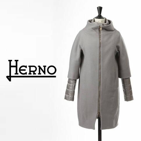 Herno ヘルノ レディース 落るウインドブレーカー 絨毛 ダウン 移り コクーン 2wayレイヤード ご機嫌のど首 ダウン角袖 薄墨 Ca0040d 9406 Herno ヘルノ レディース ダウンジャケット 21秋冬新作 Pasadenasportsnow Com