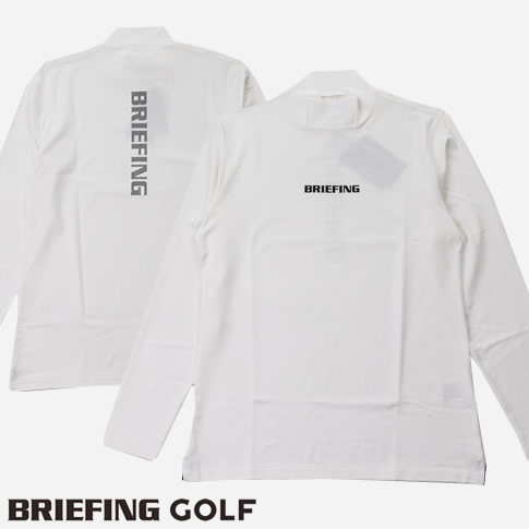 BRIEFING リラックスフィット長袖 総柄バイアスジャガードロゴM