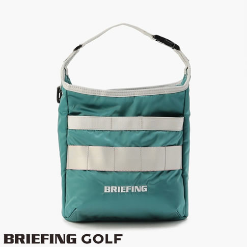 【送料無料！】ブリーフィング ゴルフ BRIEFING GOLF ラウンドカートクーラー ROUND CART COOLER ECO TWILL ロゴ刺繍 ペパーミントグリーン brg223t47-664｜ＡＭＡＬＦＩ