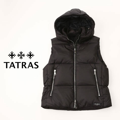 TATRAS ダウンベスト MELKO メルコ フーテッドダウンベスト TATRAS（タトラス） ダウンベスト MELKO メルコ 大きいサイズあり