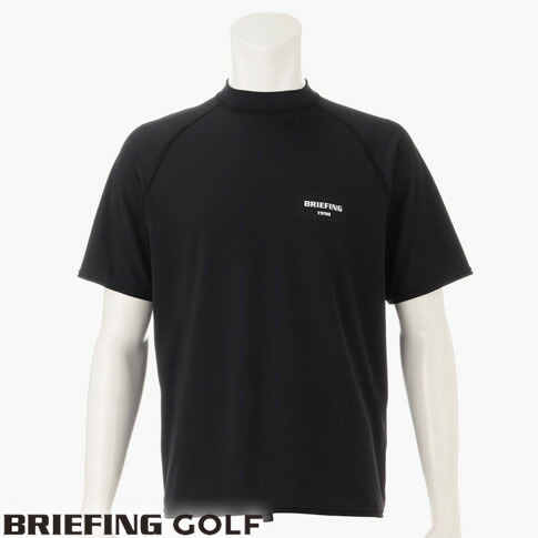 ⓁBRIEFING GOLF ブリーフィングゴルフハイネックボーダー半袖シャツ黒 ブリーフィング シャツ 通販｜GDOゴルフショップ