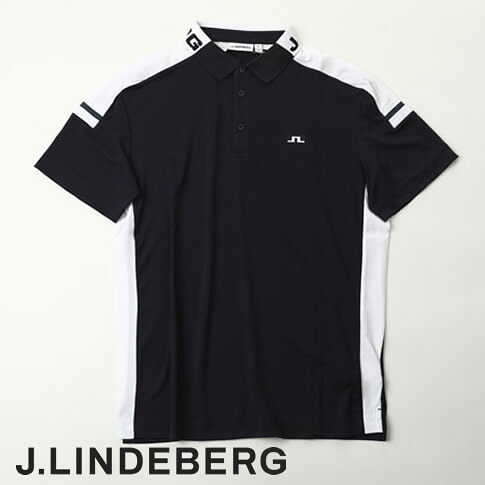 【送料無料／国内正規品】ジェイリンドバーグ ポロシャツ メンズ J.LINDEBERG ゴルフウェア 半袖 ポロ 吸水速乾 ストレッチ 紺 ネイビー 人気 ゴルフポロシャツ メンズ トップスBo Polo 071-25342-098
