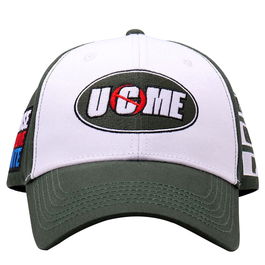 【完売品】WWE ジョン・シナ　JOHN CENA キャップ ネオングリーン 完売品】WWE ジョン・シナ JOHN CENA キャップ ネオングリーン