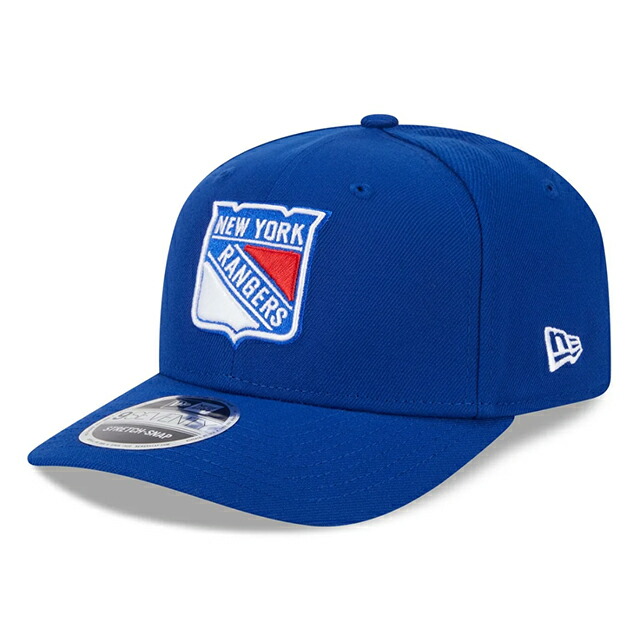 ニューエラ キャップ 9SEVENTY ストレッチ スナップバック ニューヨーク レンジャース NHL STRETCH SNAPBACK CAP BLUE NEW ERA NEW ERA RANGERS 970SS  帽子 メンズ レディース 男女兼用 ブルー 26_1RE_0130