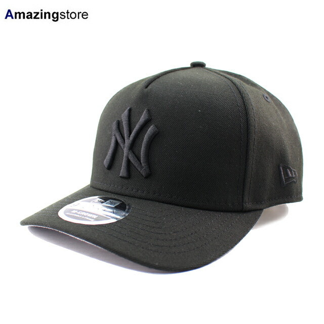 ニューエラ 9FORTY M-CROWN A-FRAME スナップバック ニューヨーク ヤンキース MLB SNAPBACK CAP BLACKOUT NEW ERA NEW YORK YANKEES