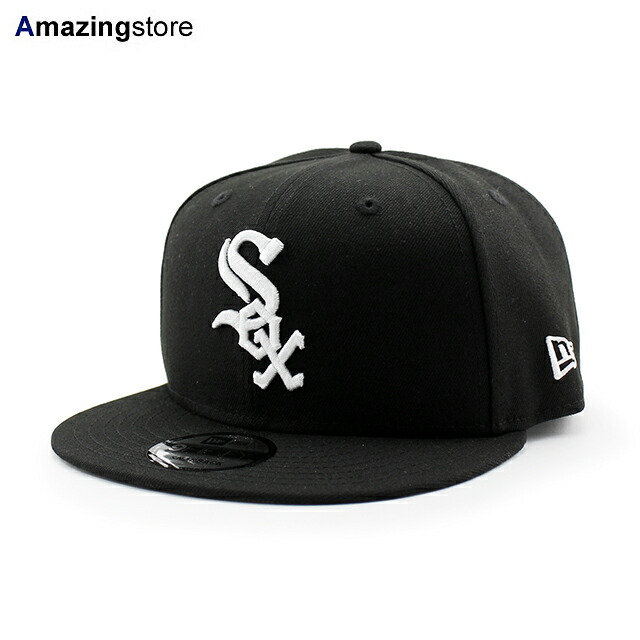 ニューエラ キャップ 9FIFTY スナップバック シカゴ ホワイトソックス MLB SNAPBACK CAP BLACK NEW ERA CHICAGO WHITESOX /  帽子 メンズ レディース 男女兼用 アメフト