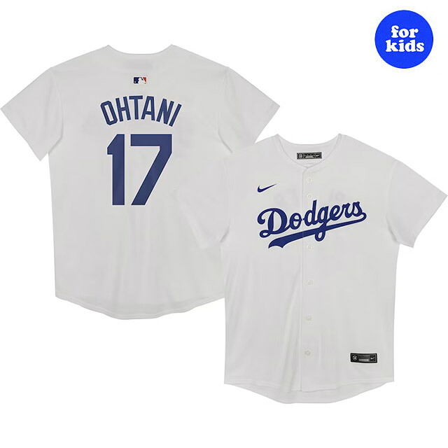 海外取寄 大谷翔平モデル 未就学児用 NIKE ナイキ レプリカユニフォーム ロサンゼルス ドジャース MLB PRESCHOOL HOME REPLICA JERSEY WHITE NIKE LOS ANGELES DODGERS|Amazingstore