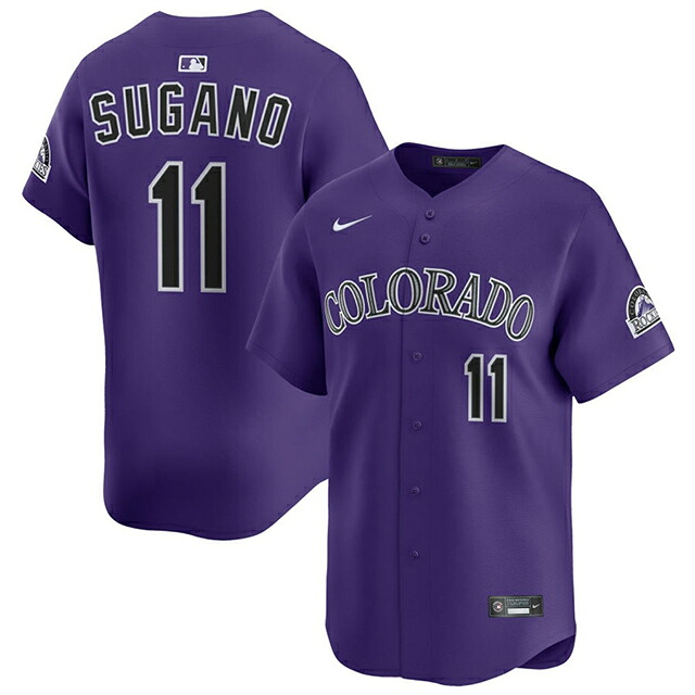 海外取寄 菅野智之モデル ナイキ レプリカユニフォーム コロラド ロッキーズ 2026 MLB ALTERNATE REPLICA COOL BASE JERSEY PURPLE NIKE COLORADO ROCKIES TOMOYUKI SUGANO MLB メジャーリーグ｜Amazingstore