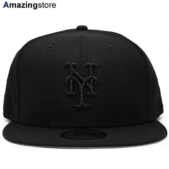 [美品]NEW ERA 59FIFTY CAP METS PVCレザー ブラック NEW ERA ERA【本革☆デッドストック☆59FIFTY】MLB YORK METS