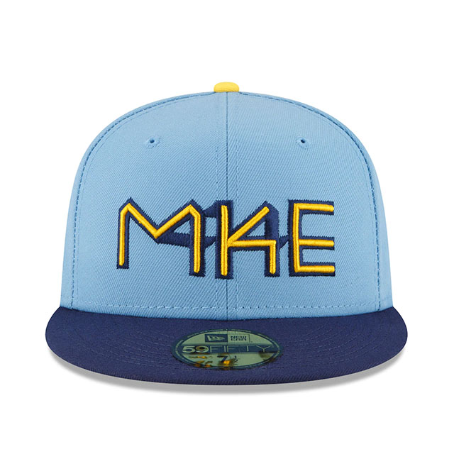 ミルウォーキー・ブルワーズ 59FIFTY キャップ　ニューエラ　7 3/4 ニューエラ キャップ 59FIFTY ミルウォーキー ブルワーズ MLB