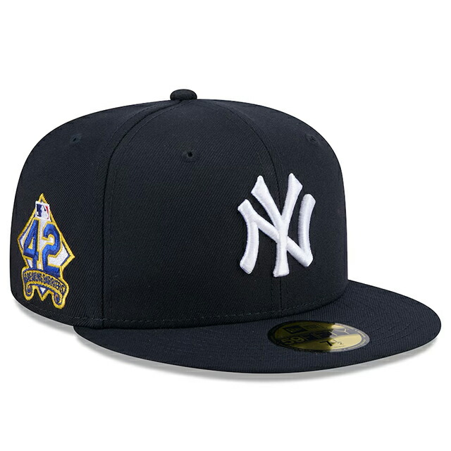 2025 ジャッキー ロビンソンデーモデル 海外取寄 ニューエラ キャップ 59FIFTY ニューヨーク ヤンキース MLB JACKIE ROBINSON DAY FITTED CAP NAVY NEW ERA NEW YORK YANKEES|Amazingstore