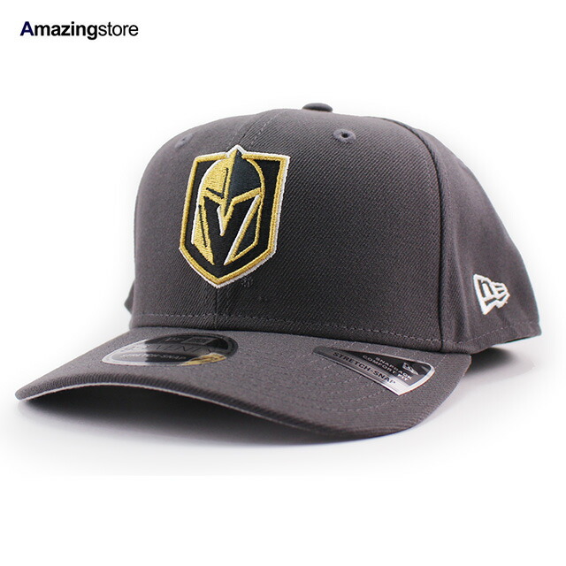 ニューエラ キャップ 9SEVENTY ストレッチ スナップバック ラスベガス ゴールデンナイツ NHL STRETCH SNAPBACK CAP GRAPHITE NEW ERA LAS VEGAS GOLDEN KNIGHTS 帽子 メンズ レディース 男女兼用 25_10RE_1021