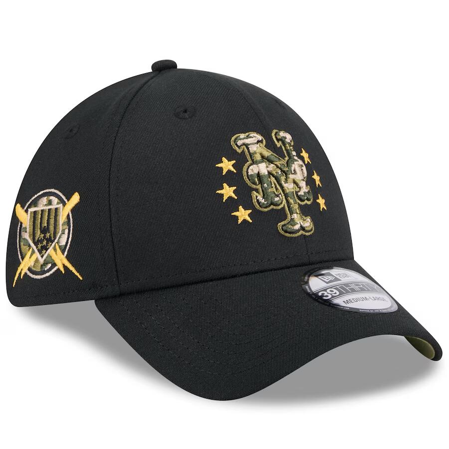 海外取寄 ニューエラ キャップ 39THIRTY ニューヨーク メッツ 2024 MLB ARMED FORCES STARS N STRIPES FLEX FIT BLACK NEW ERA NEW YORK METS｜Amazingstore 10,771円