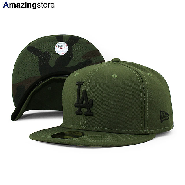 あす楽 ニューエラ 59fifty ロサンゼルス ドジャース Mlb Camo Bottom Fitted Cap Rifle Green New Era Los Angeles Dodgers ライフルグリーン オリーブ Olive Big Size Color Bottom 21 6 2ne Psicologosancora Es