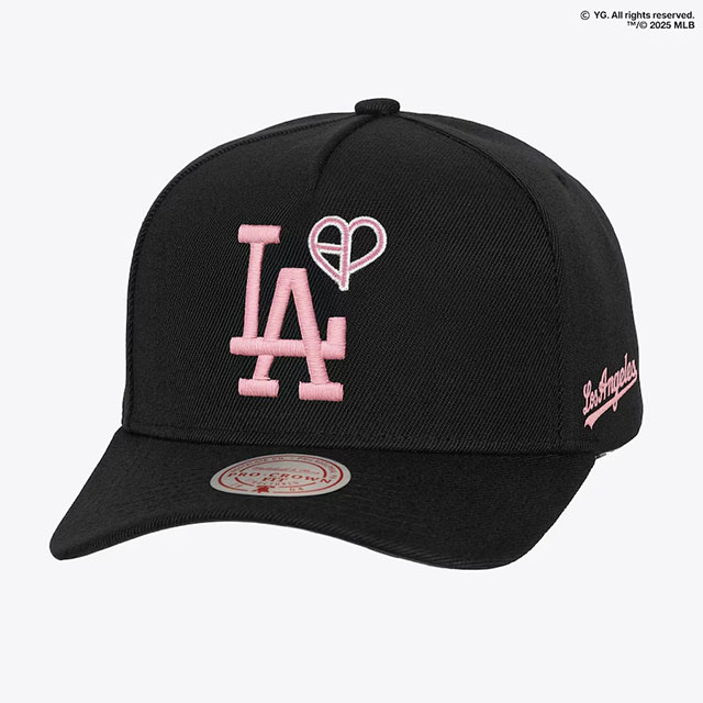 楽天市場】ドジャース 帽子 2025年モデル BLACKPINK × Mitchell