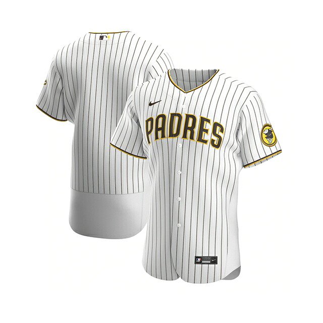 楽天市場 代引不可 ナイキ オーセンティックユニフォーム サンディエゴ パドレス Home Authentic Team Jersey White Brown Nike San Diego Padres 21 2 1 Mlb ホーム ホワイト ブラウン Amazingstore