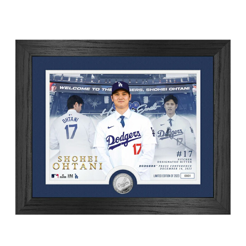 楽天市場】大谷翔平モデル 海外取寄 額入りコラージュフレーム ロサンゼルス ドジャース FANATICS AUTHENTIC FRAMED  STITCHED STARS COLLAGE LOS ANGELES DODGERS 24_5_MLB : Amazingstore