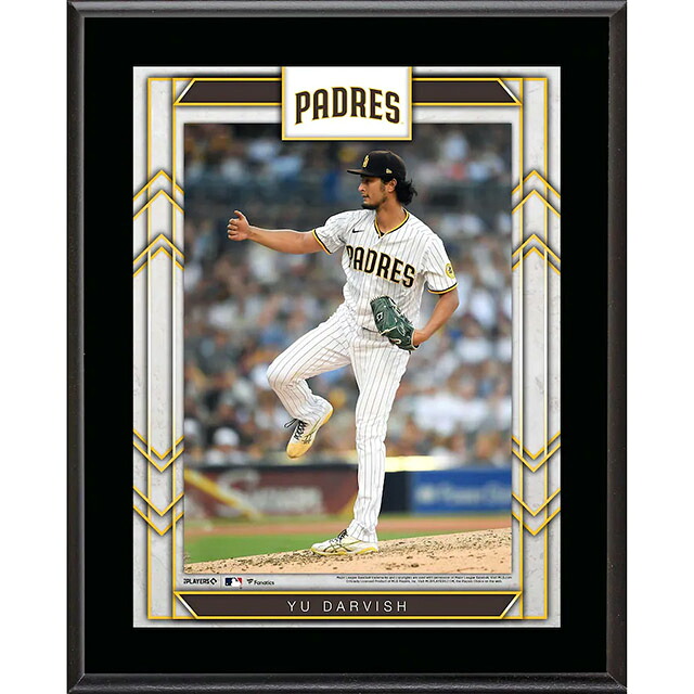ダルビッシュ有モデル 海外取寄 額入りコラージュフレーム サンディエゴ パドレス FANATICS AUTHENTIC FRAMED SUBLIMITED PLAYER PLAQUE SAN DIEGO PADRES MLB