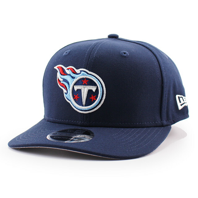 ニューエラ キャップ 9SEVENTY ストレッチ スナップバック テネシー タイタンズ NFL STRETCH SNAPBACK CAP NAVY NEW ERA TENNESSEE TITANS 帽子 メンズ レディース 男女兼用 970SS アメフト ネイビー 26_4RE_0410