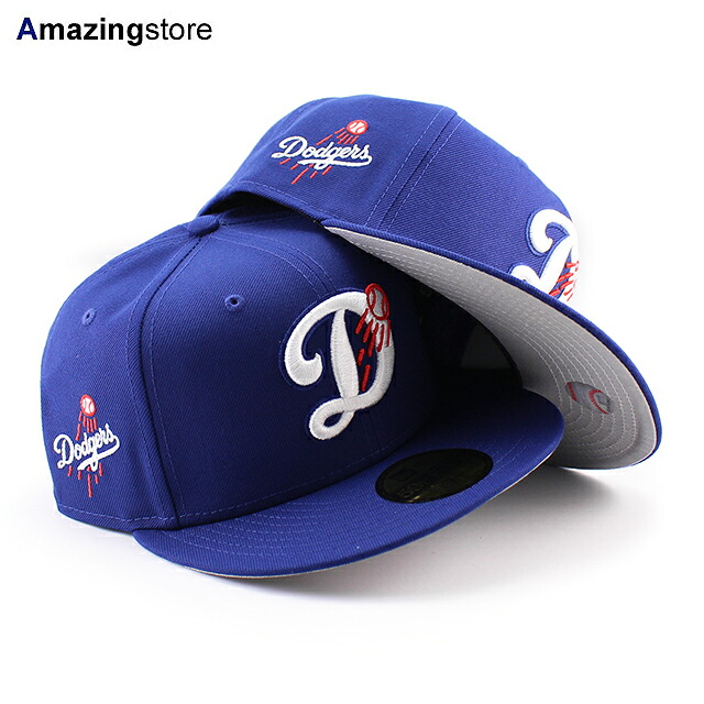 ニューエラ キャップ 59FIFTY ロサンゼルス ドジャース MLB DECEPTOR FITTED CAP ROYAL BLUE NEW ERA LOS ANGELES DODGERS 野球 帽子 メンズ レディース /ROYAL 25_8｜Amazingstore