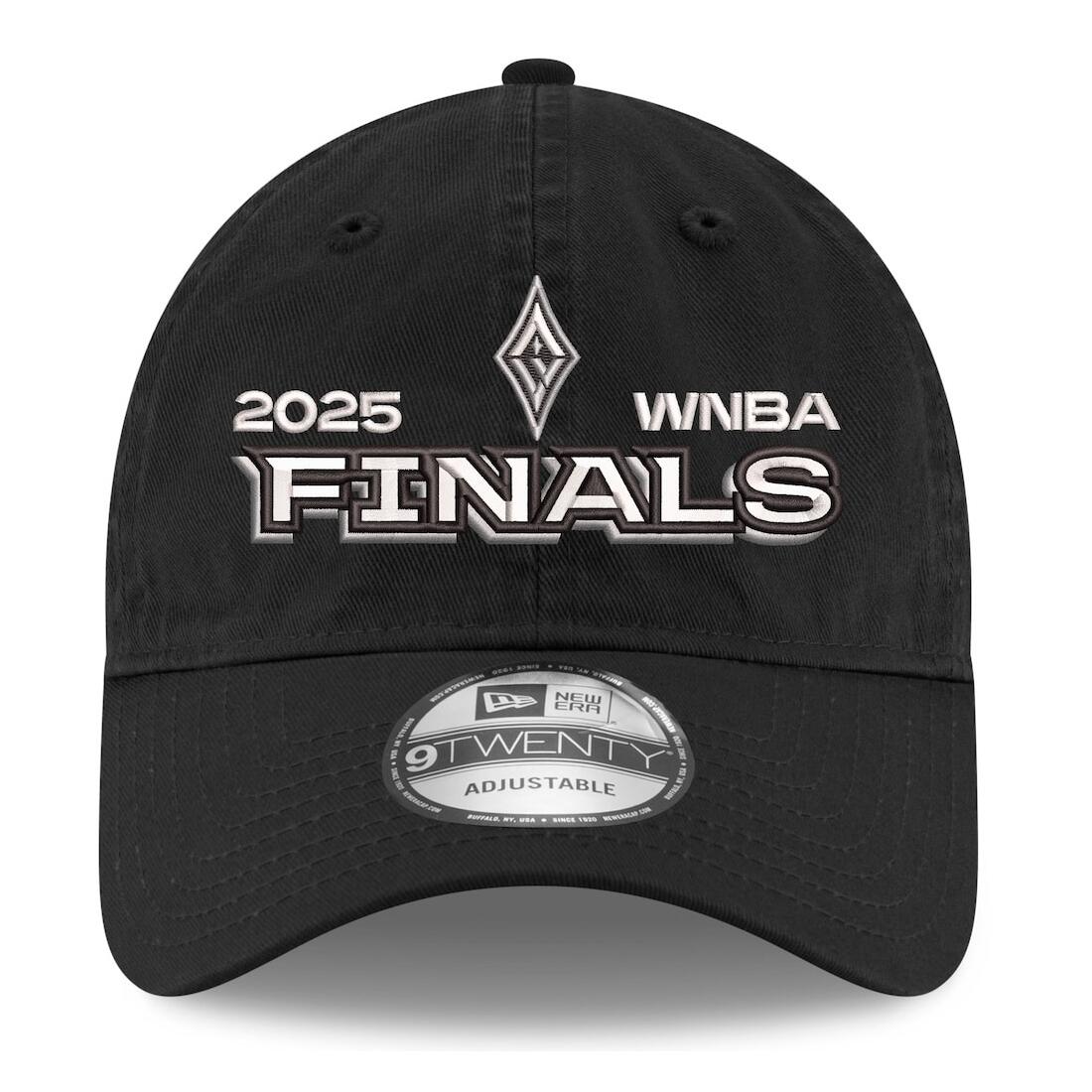 海外取寄 ニューエラ キャップ 9TWENTY ラスベガス・エーシズ 2025 WNBA FINALS ADJUSTABLE CAP BLACK LAS VEGAS ACES｜Amazingstore
