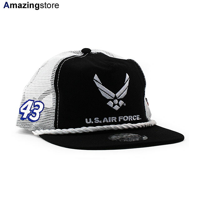 ニューエラ メッシュキャップ GOLFER ナスカー エリック ジョーンズ U.S. AIR FORCE MESH CAP BLACK NEW ERA NASCAR ERIK JONES スナップバック SNAPBACK 帽子 メンズ レディース ブラック /BLK 25_5RE_0509