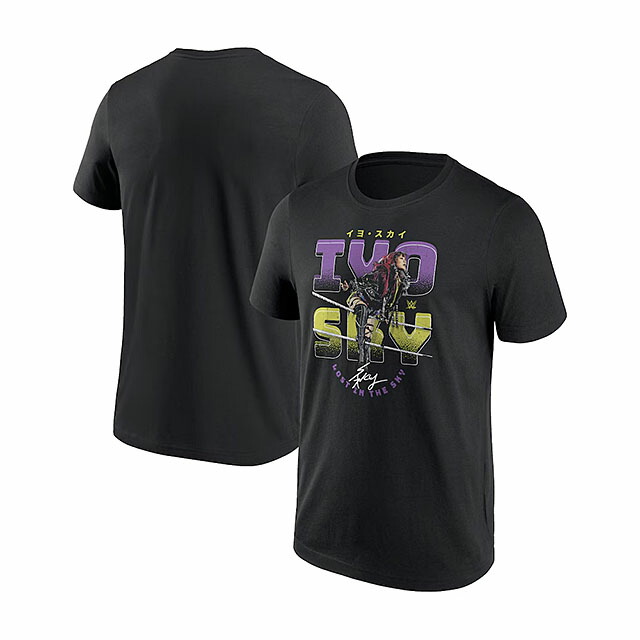 WWE イヨスカイ 未使用 紫雷イオ プロレス Tシャツ  サイズL Amazon.co.jp: 期間限定価格 イヨスカイ プロレス Tシャ サイズ