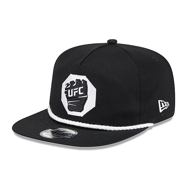 ニューエラ キャップ GOLFER スナップバック UFC GLOVE SNAPBACK CAP BLACK NEW ERA 帽子 メンズ レディース 男女兼用子 総合格闘技 ブラック /BLK 25_8RE_0815