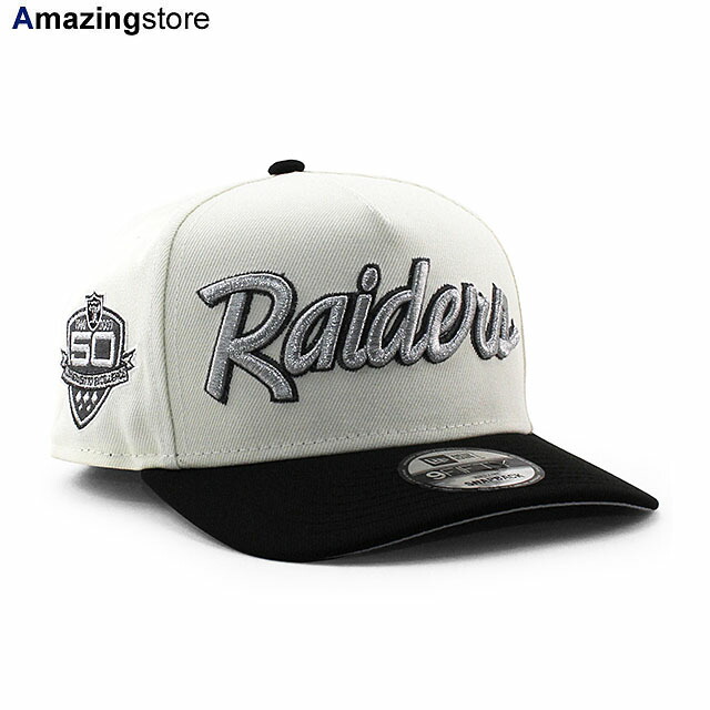 【海外限定】ニューエラ 9FORTY Aフレーム ラスベガスレイダース ブラック ニューエラ キャップ NEW ERA 9FORTY A-Frame NFL Champions