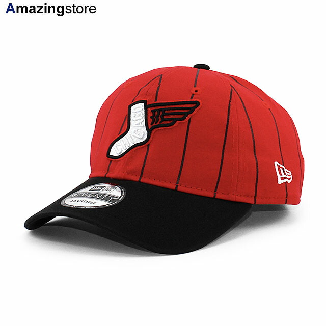 シティコネクト ニューエラ キャップ 9TWENTY ストラップバック シカゴ ホワイトソックス MLB CITY CONNECT STRAPBACK CAP RED BLACK NEW ERA CHICAGO WHITE SOX 帽子 メンズ レディース 男女兼用 レッド ブラック /RED LOW CAP ローキャップ LOW PROFILE 25_7