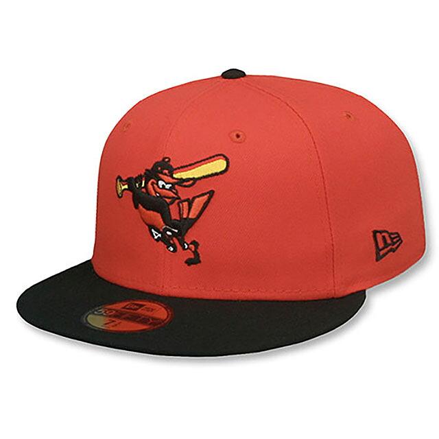 ニューエラ キャップ 59FIFTY ボルチモア オリオールズ MLB BATTER BIRD FITTED CAP ORANGE BLACK NEW ERA BALTIMORE ORIOLES 帽子 メンズ レディース 男女兼用 オレンジ ブラック マスコット MASCOT /ORG BIG_SIZE 25_9｜Amazingstore 11,396円