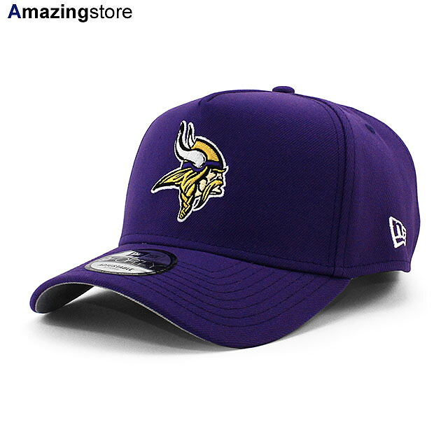 ニューエラ キャップ 9FORTY スナップバック ミネソタ バイキングス NFL A-FRAME SNAPBACK CAP PURPLE NEW ERA MINNESOTA VIKINGS 940AF エーフレーム 帽子 メンズ レディース 男女兼用 パープル /PUR 26_1RE_0113