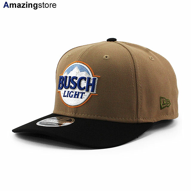 ニューエラ キャップ 9SEVENTY ストレッチ スナップバック ナスカー ロス チャステイン BUSCH LIGHT STRETCH SNAPBACK CAP KHAKI BLACK NEW ERA NASCAR ROSS CHASTAIN 帽子 メンズ レディース 男女兼用 ストックカーレース 970SS 26_1RE_0123｜Amazingstore 7,508円