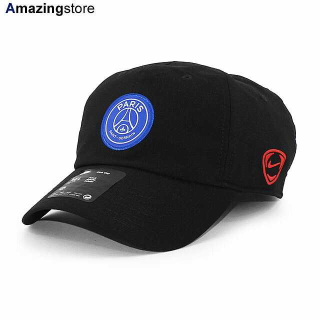 ナイキ キャップ ストラップバック パリ サンジェルマン FC PSG CLUB T90 STRAPBACK CAP BLACK NIKE PARIS SAINT-GERMAIN 帽子 メンズ レディース 男女兼用 LOW PROFILE ロープロファイル LOW CAP ローキャップ リーグアン リーグ1 フランス ブラック /BLK 25_12｜Amazingstore