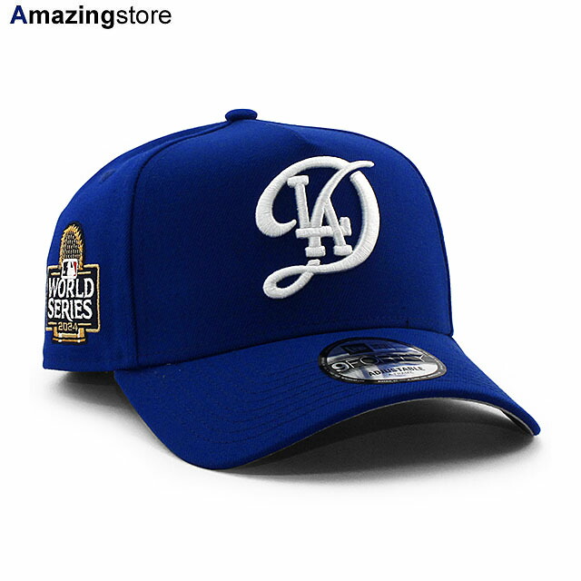 EU限定 ニューエラ キャップ 9FORTY スナップバック ロサンゼルス ドジャース MLB 2024 WORLD SERIES GREY BOTTOM A-FRAME SNAPBACK CAP BLUE NEW ERA LOS ANGELES DODGERS 帽子 メンズ レディース サイドパッチ エーフレーム ワールドシリーズ ブルー /RYL EU940AF 26_3