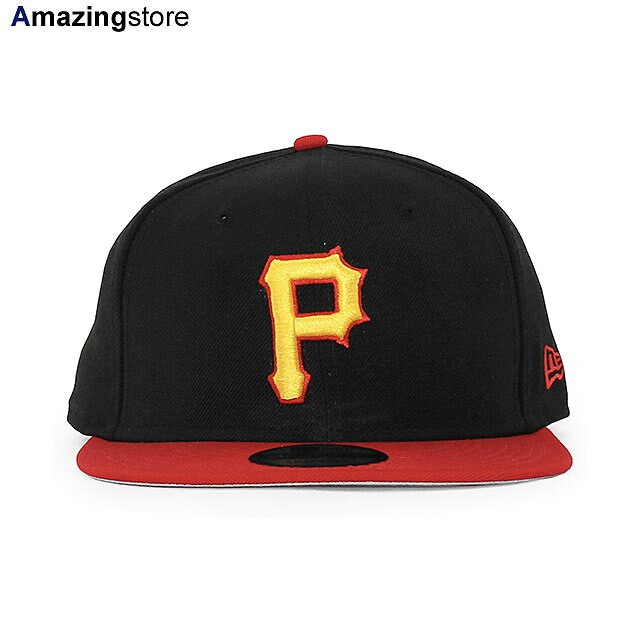 ニューエラ キャップ 9FIFTY スナップバック ピッツバーグ パイレーツ MLB 1998 COOPERSTOWN REPLICA SNAPBACK CAP BLACK RED NEW ERA PITTSBURGH PIRATES 950 クーパーズタウン 帽子 メンズ レディース 男女兼用 ブラック レッド 26_6｜Amazingstore