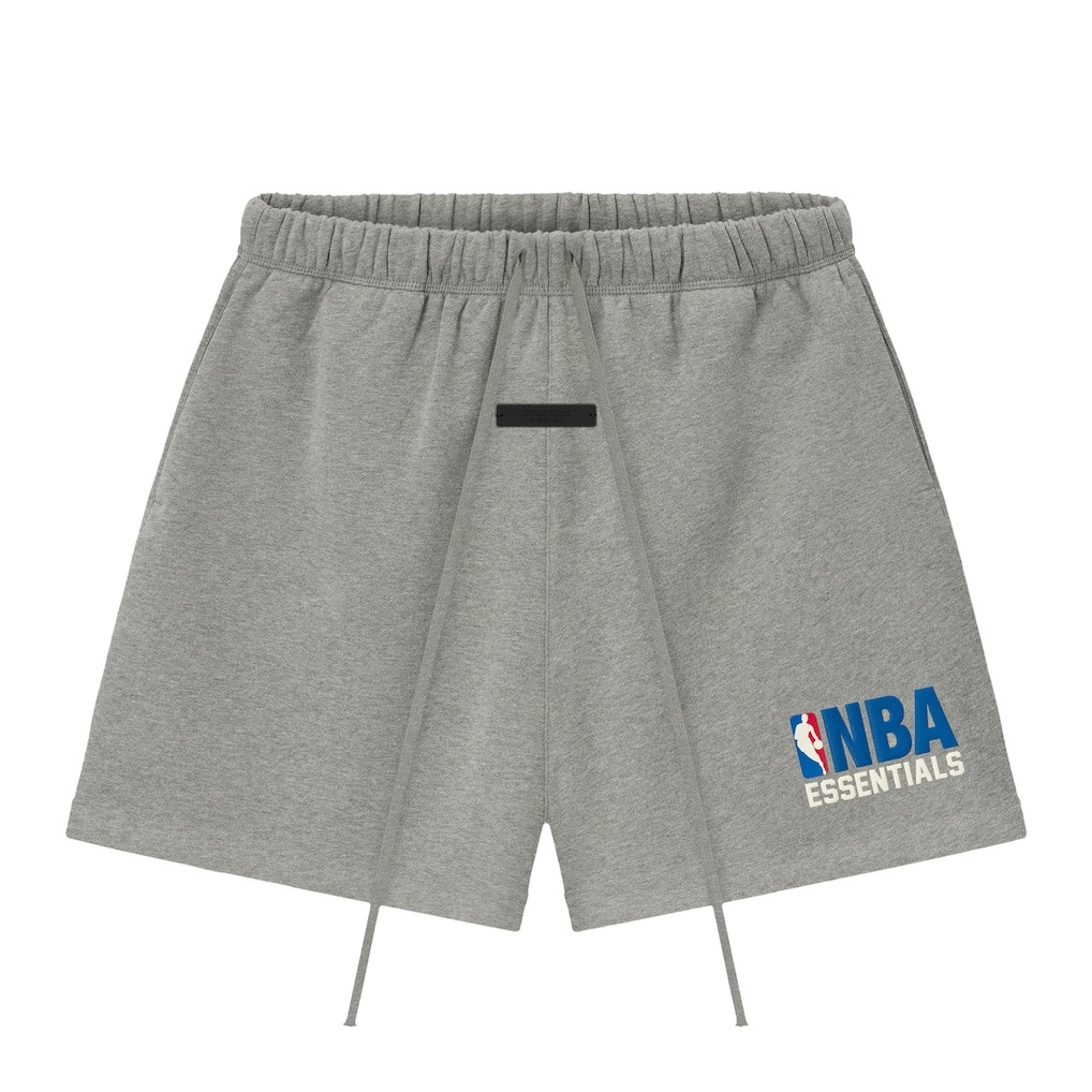 海外取寄 NBAコラボ フィアーオブゴッド エッセンシャルズ NBA LOGO SPORT SHORTS|Amazingstore