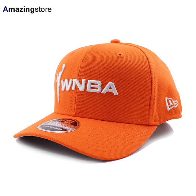 ニューエラ キャップ 9SEVENTY ストレッチ スナップバック WNBA LEAGUE LOGO STRETCH SNAPBACK CAP ORANGE NEW ERA