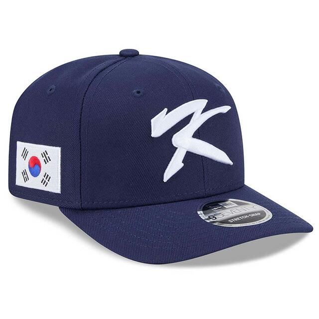 ニューエラ キャップ 9SEVENTY WBC 韓国 2026 WORLD BASEBALL CLASSIC STRETCH SNAPBACK CAP NAVY NEW ERA  KOREA ネイビー 26_1
