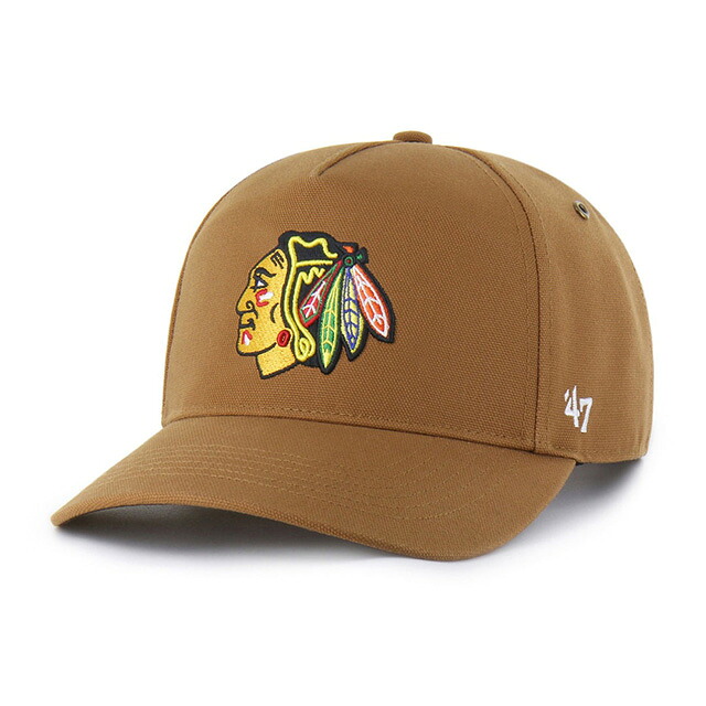 即日発送 47ブランド NHL カーハート シカゴ ブラックホークス CARHARTT 47BRAND HITCH SNAPBACK CAP BROWN｜Amazingstore 12,705円