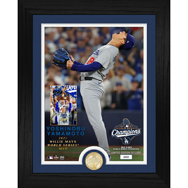 楽天市場】山本由伸 直筆サイン入り 8x10フォト 額装 / Yoshinobu